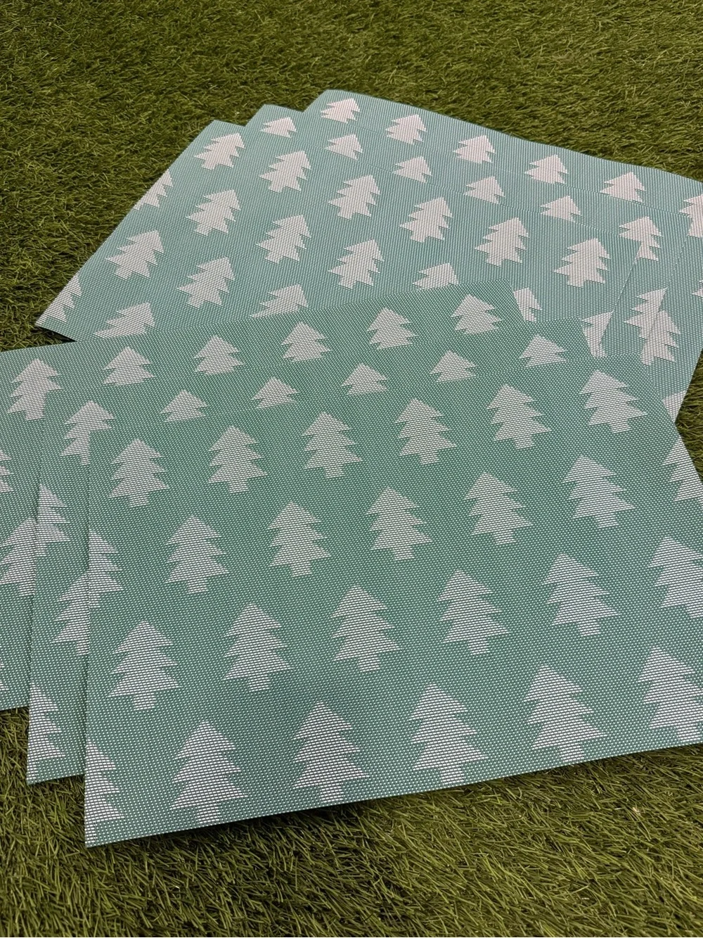 Reversible Place Mat Table settings - Lot of 6